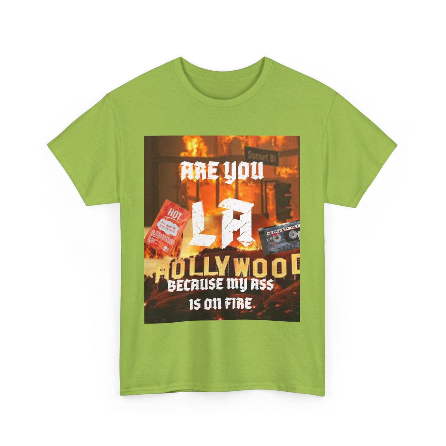 LA FIRE tee