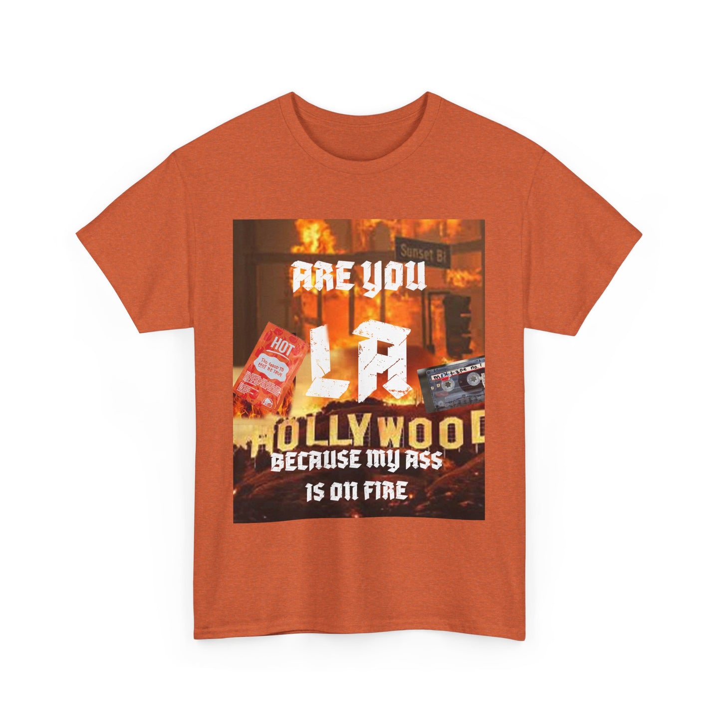 LA FIRE tee