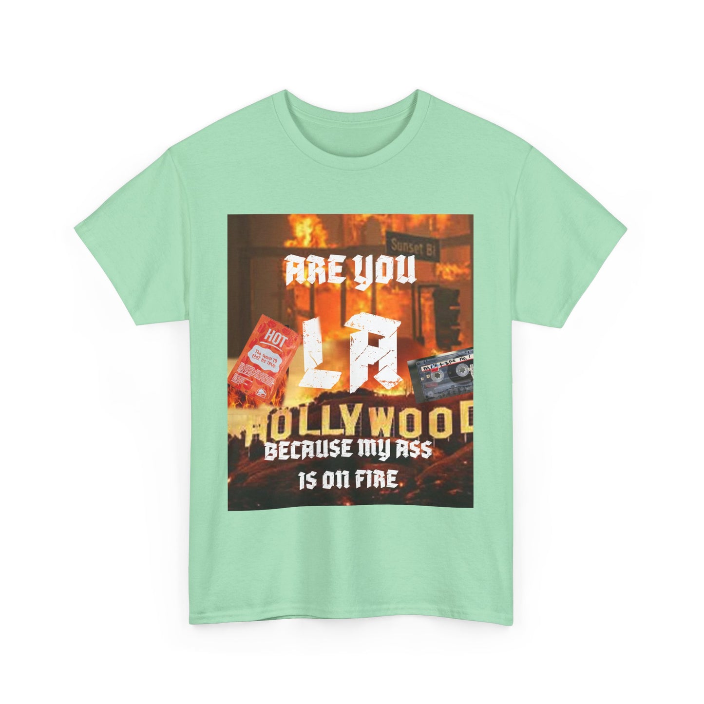 LA FIRE tee