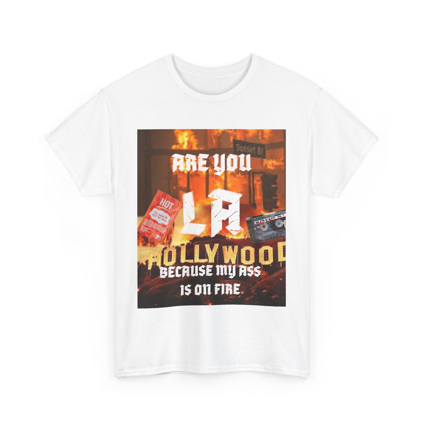 LA FIRE tee