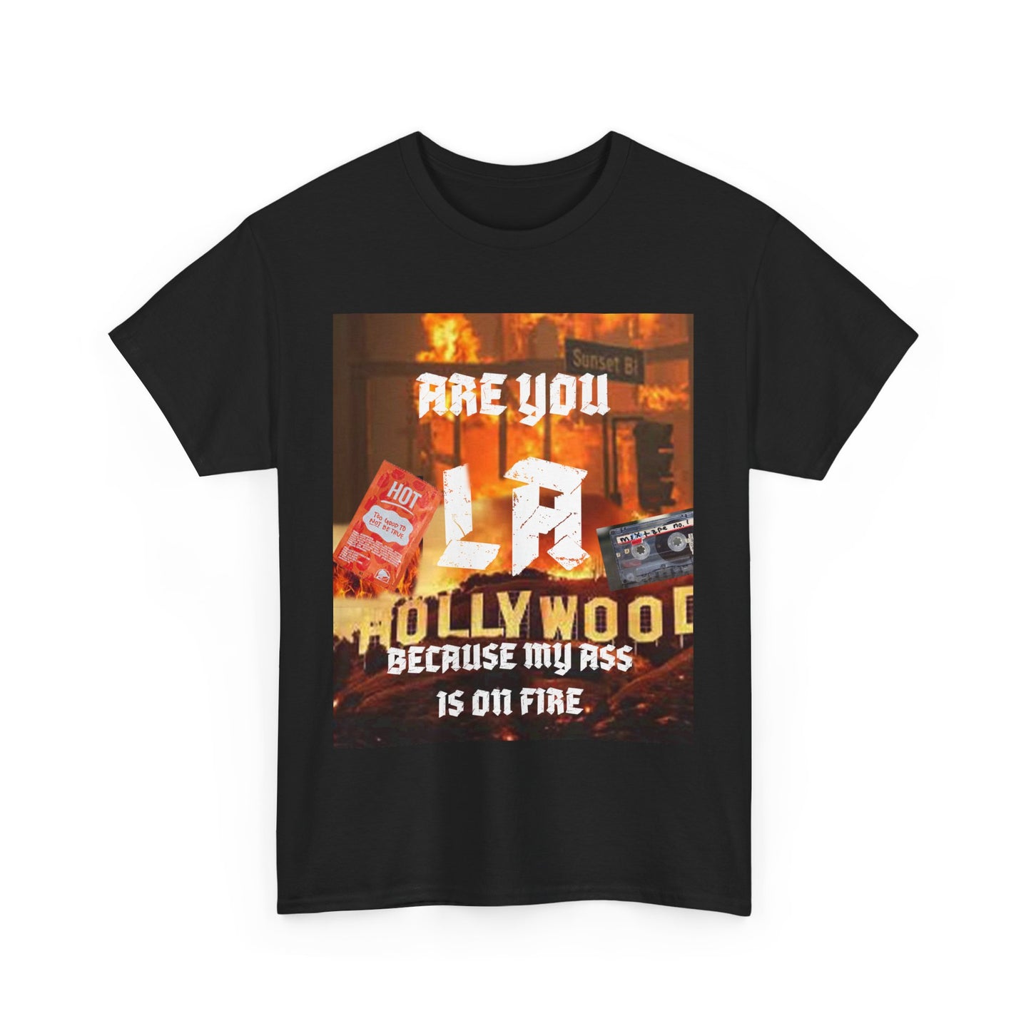 LA FIRE tee