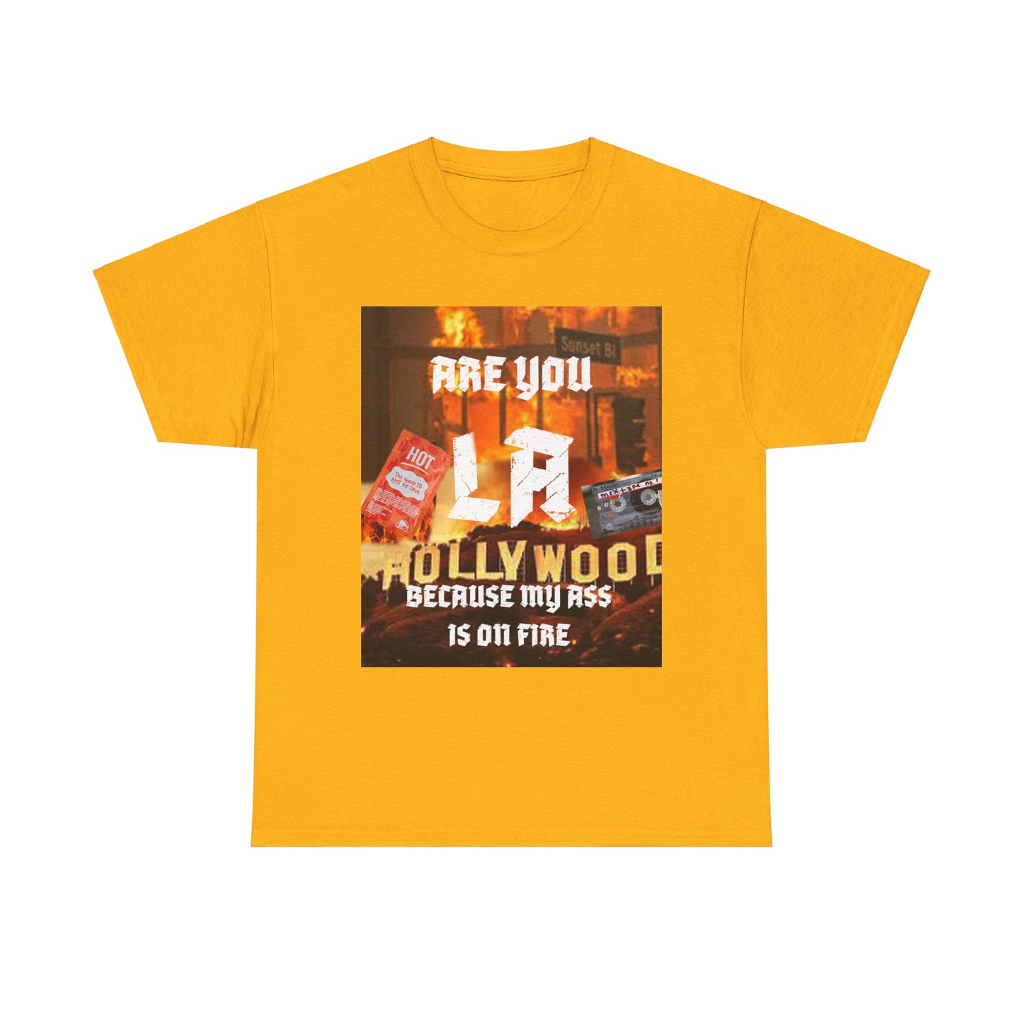 LA FIRE tee