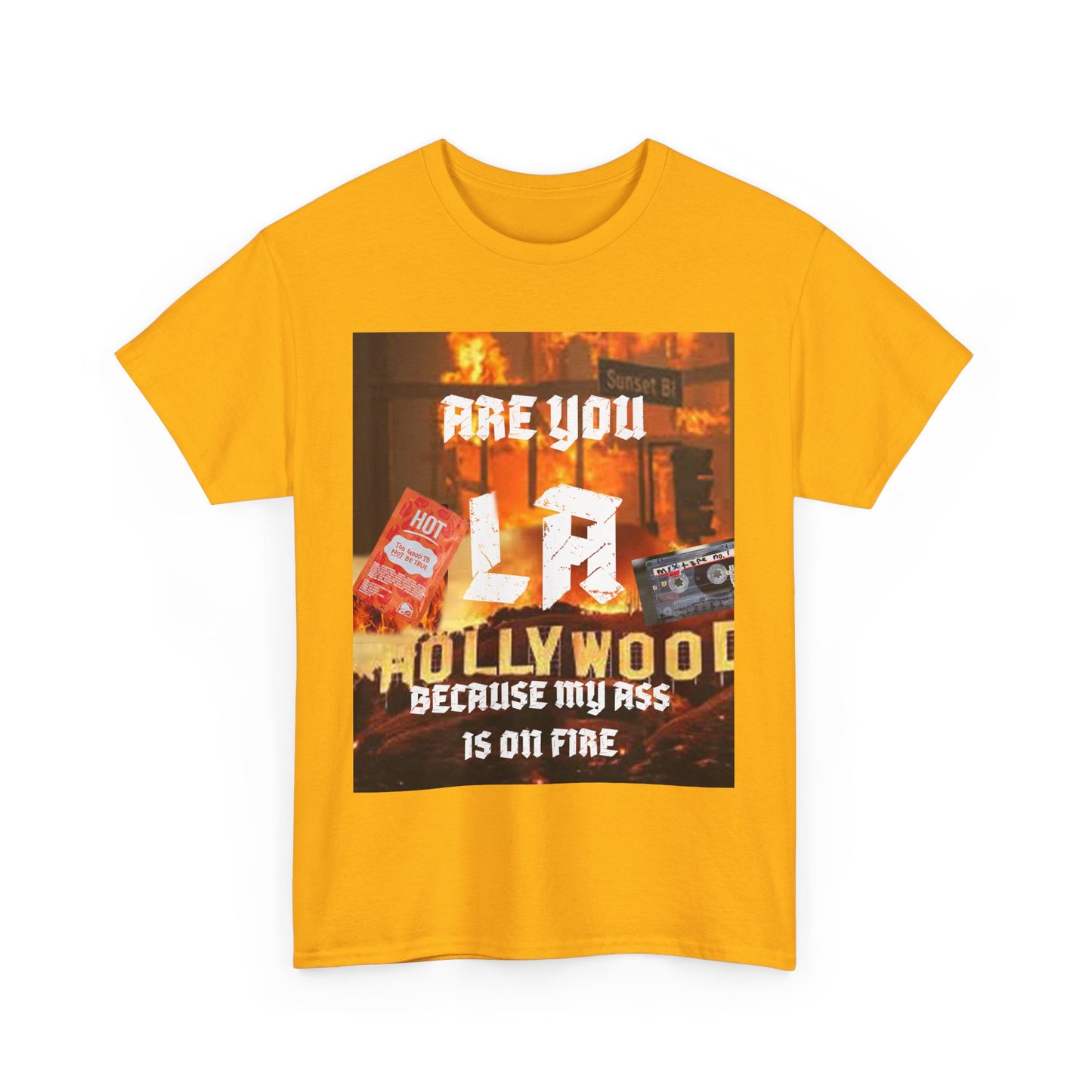 LA FIRE tee