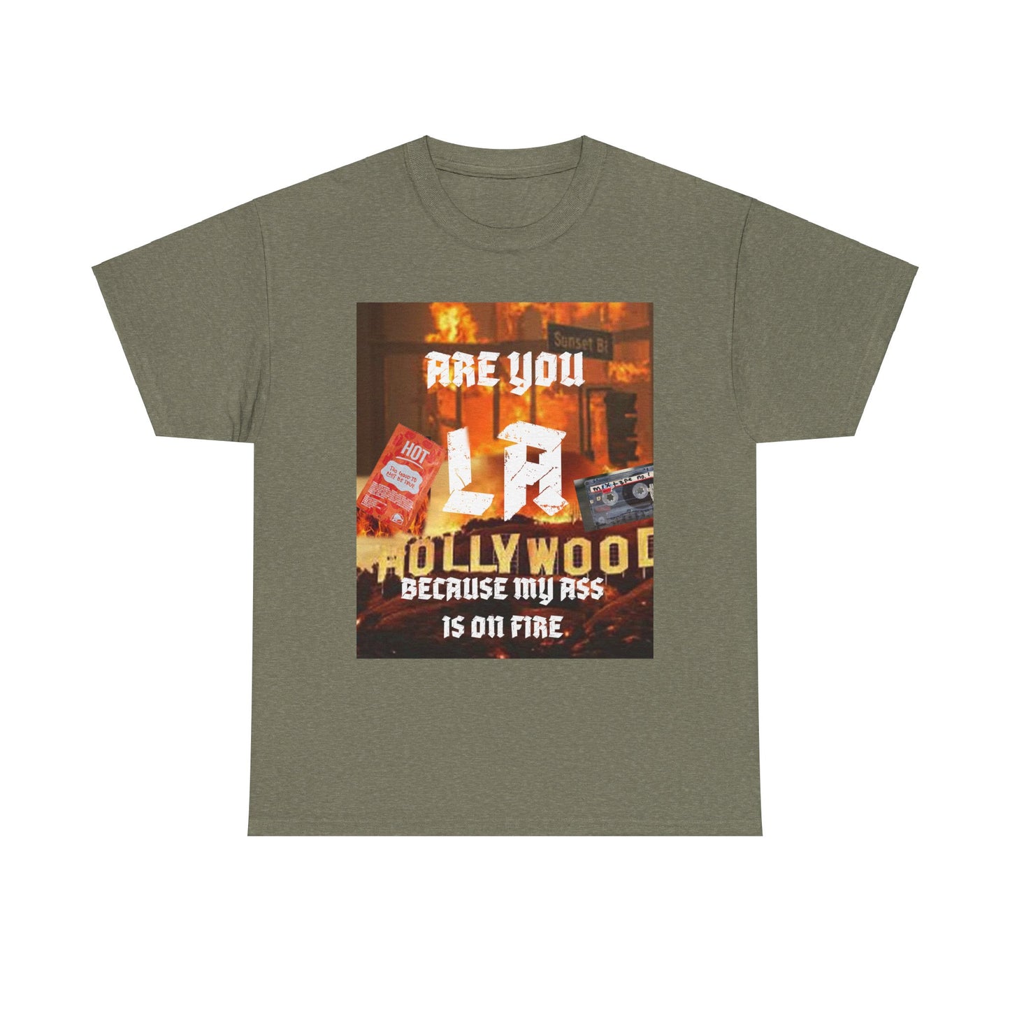 LA FIRE tee