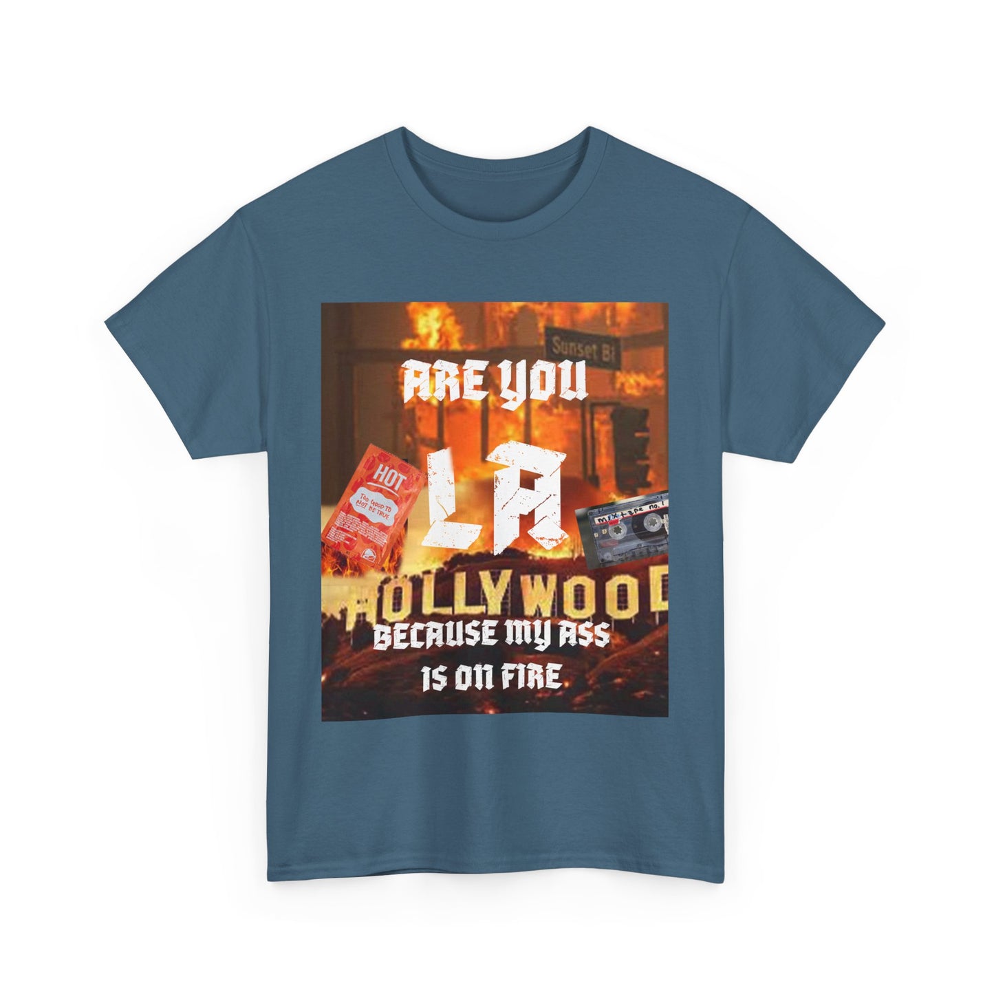 LA FIRE tee